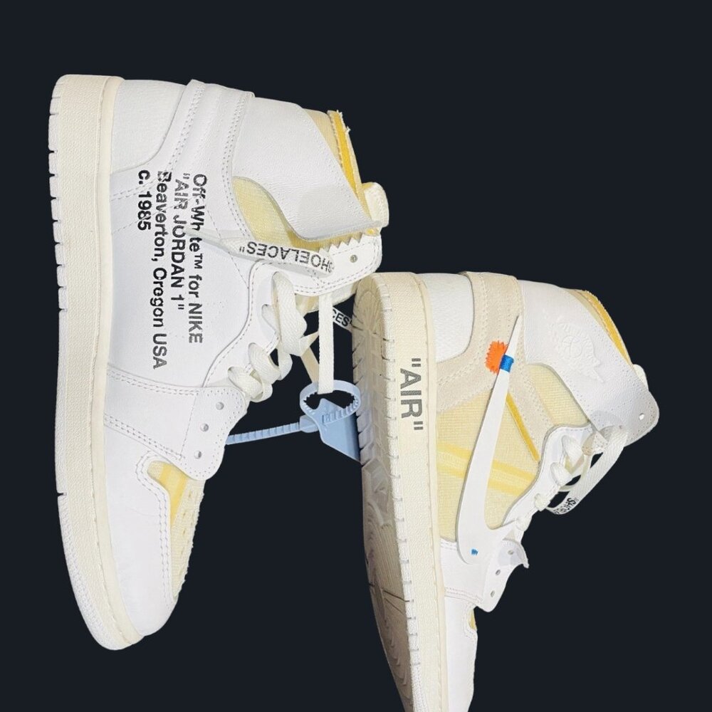 Air Jordan 1 Retro High OG Off White Size 10 Excellent Condition Worn Once